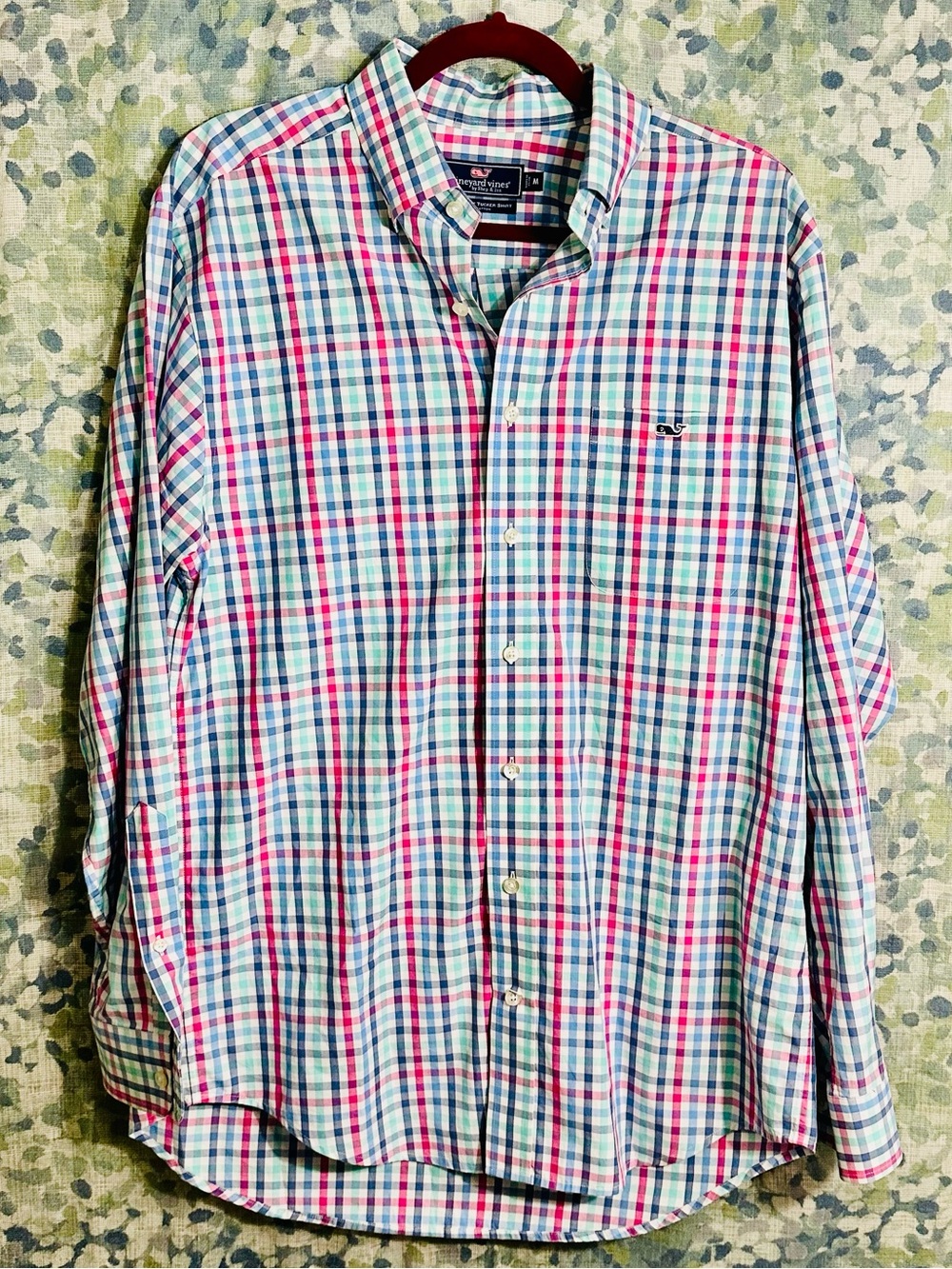 Vineyard Vines Classic Fit Tucker Shirt Men’s Medium Plaid Button Down